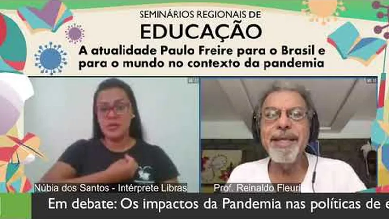 Miniatura do vídeo: Reinaldo Fleury: “A atualidade de Paulo Freire para o Brasil e para o mundo no contexto da pandemia”